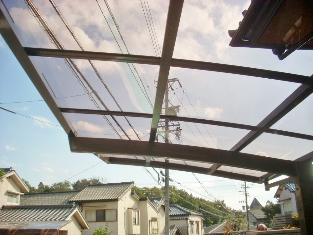 カーポート屋根材張替