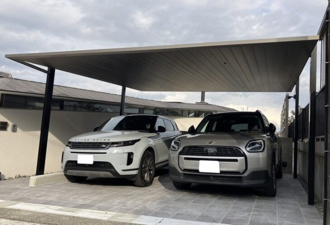 外構リフォーム~カーポートFⅡ-RW写真