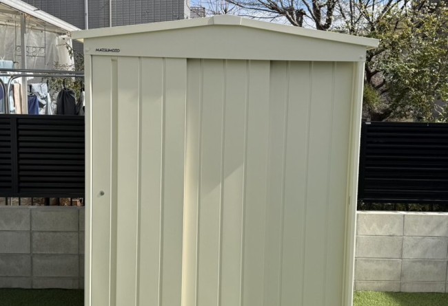 マツモト物置 MN-1810 GW写真