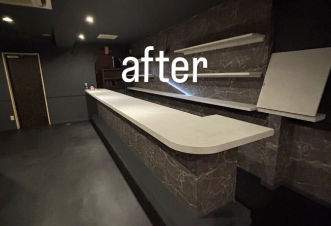 店舗改装工事写真